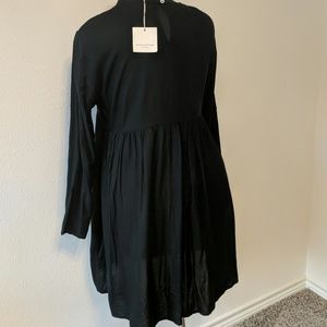 Nwt babydoll dress with embroidery